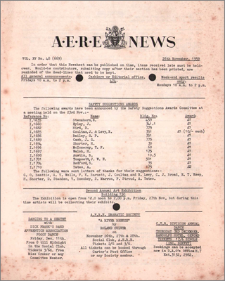 AERE News (26 November 1959)