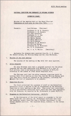 NI-61-03 Royal Fine Art Commission (4 July 1961)