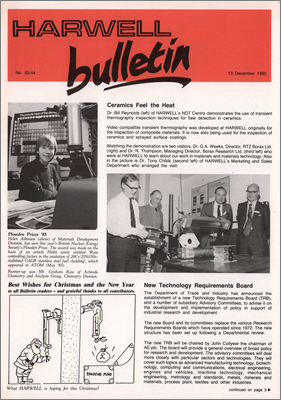 Harwell Bulletin (13 December 1985)