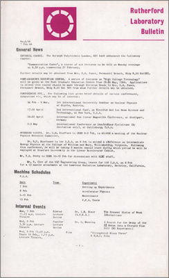 Bulletin February 1966