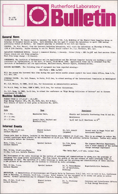 Bulletin January 1968