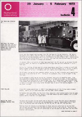 Bulletin 29 January 1973