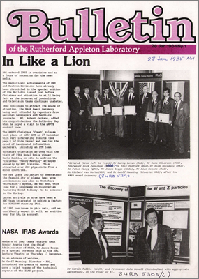 Bulletin 28 January 1985