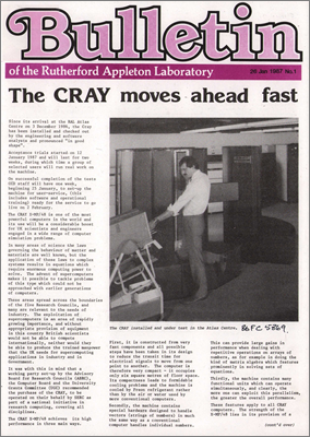 Bulletin 26 January 1987
