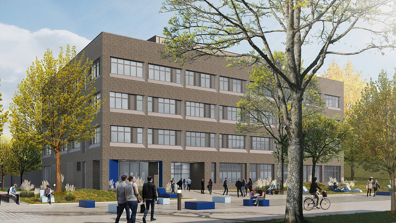 Visualisierung des Neubaus