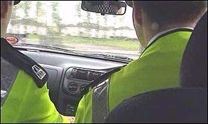 Police on patrol