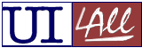 UI4ALL logo