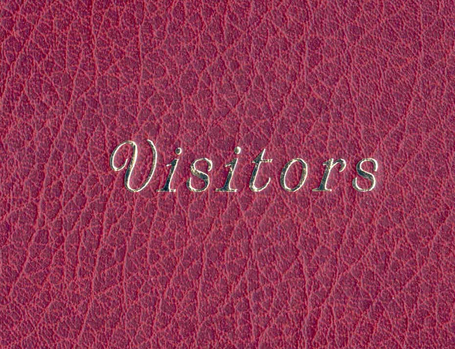 Visitors Book