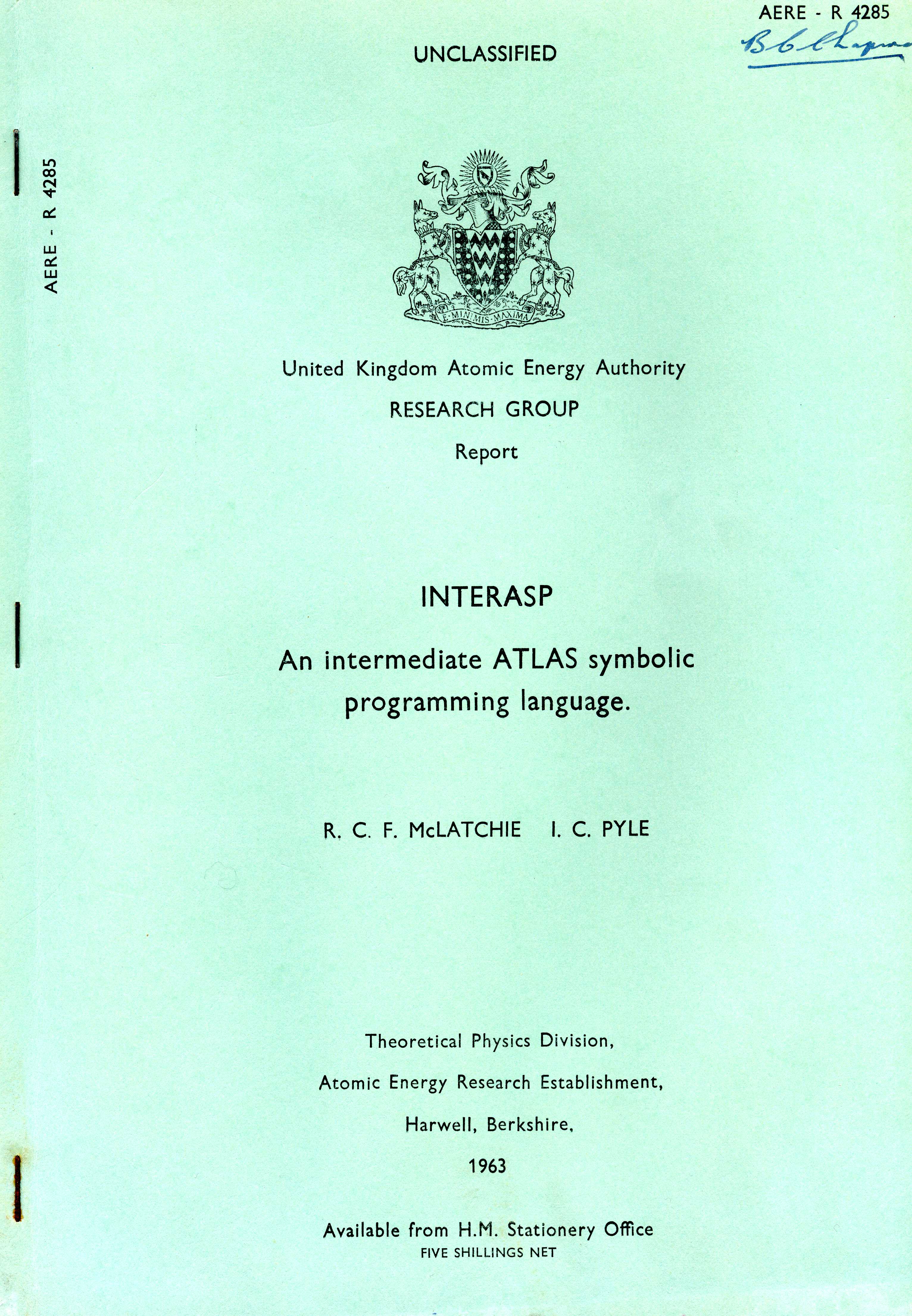 AERE - R 4285