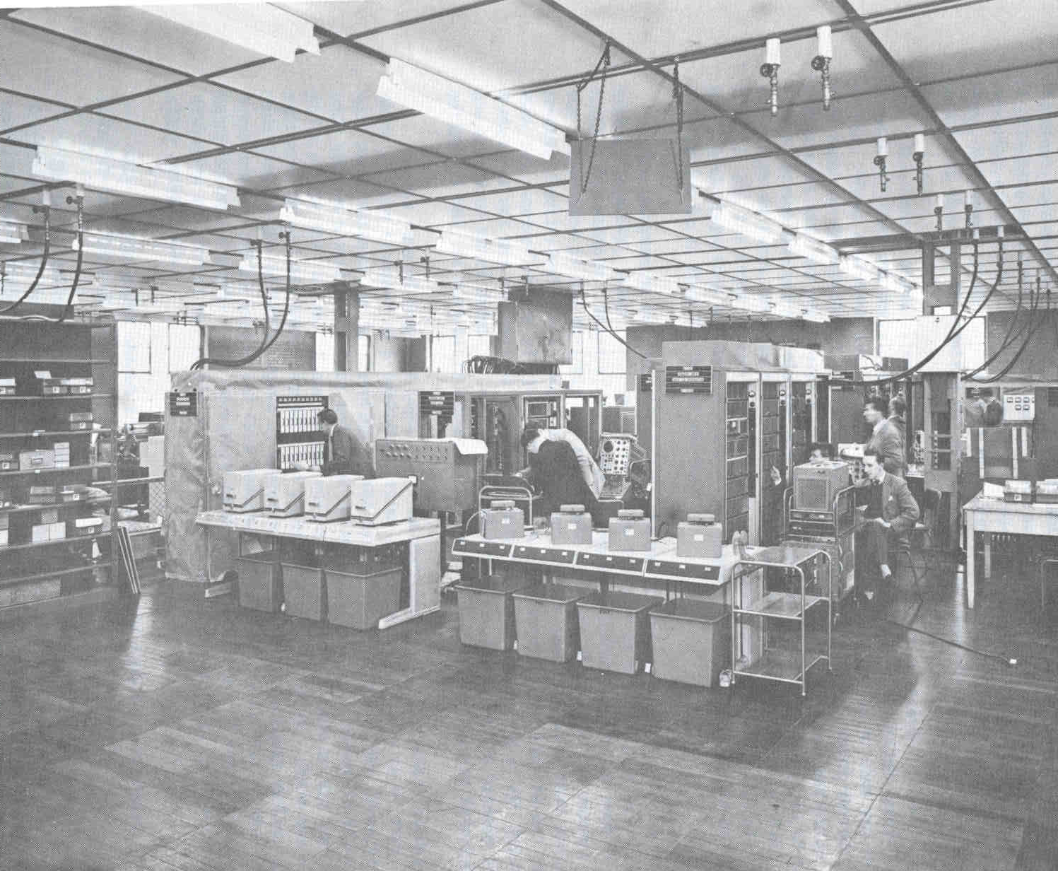The London Atlas being Commissioned at Ferranti, August 1963