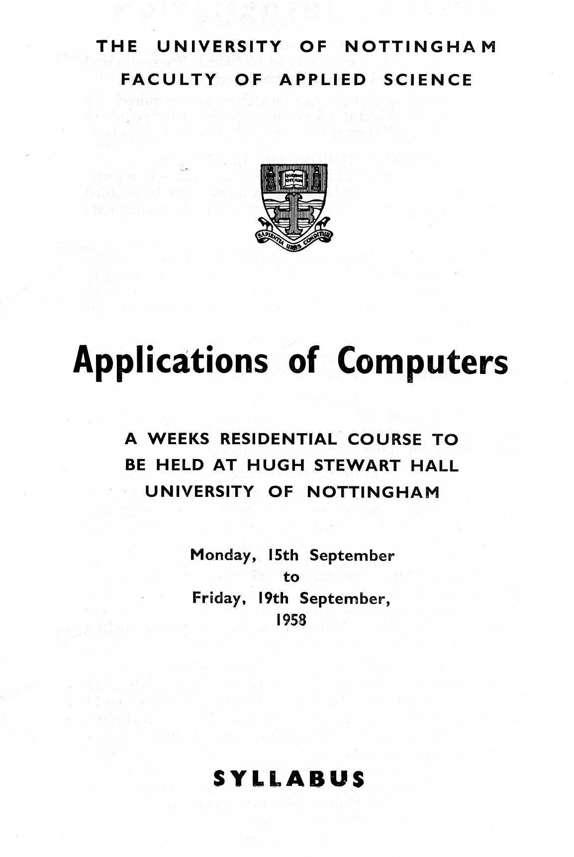 Conference Programme
