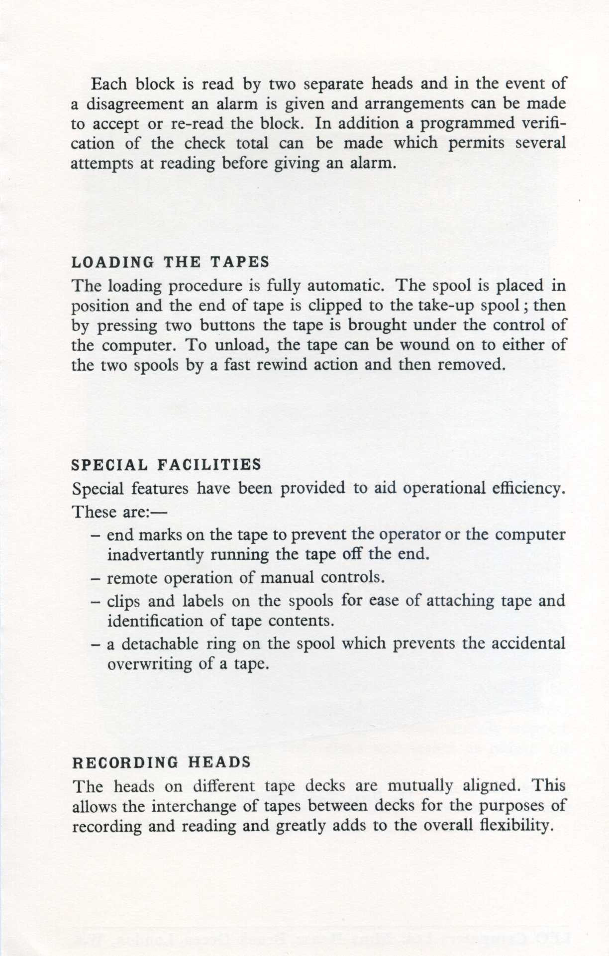 Leo Leaflet: Magnetic Tape (3)