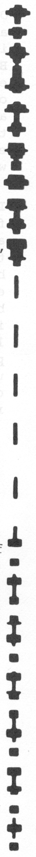 Figure 13: a small fragment of Antics sound track:  
a rendering of 'Maxwell's Silver Hammer' in square waves 
