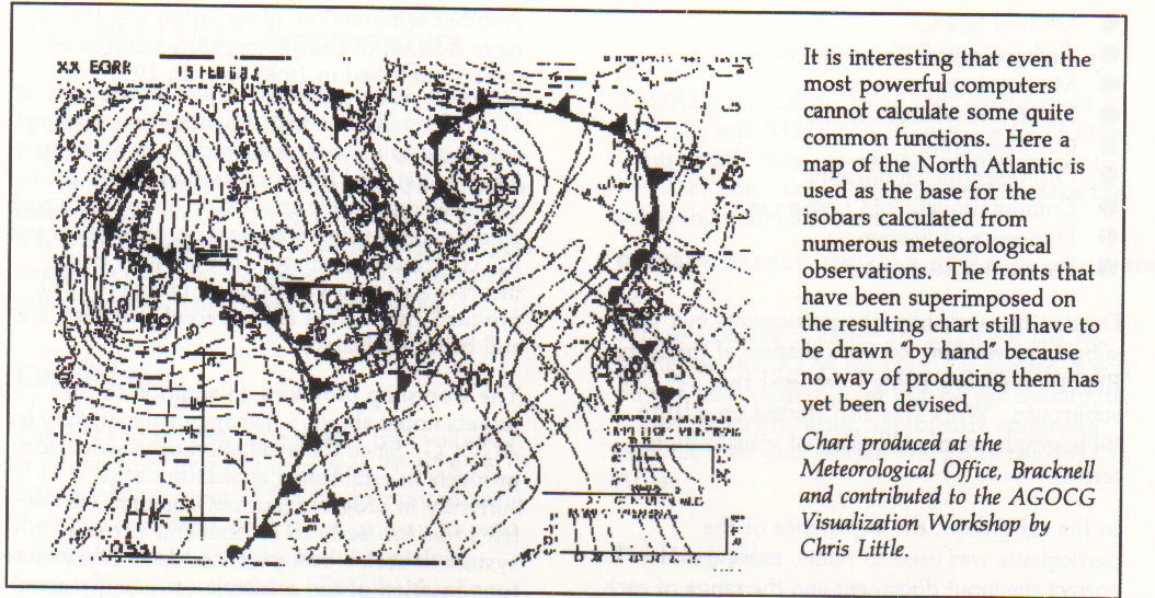 Meteorological Office Chart