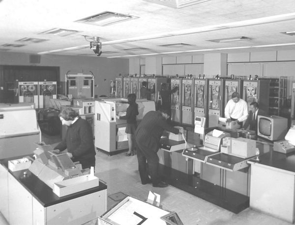 Figure 1: The input/output equipment of the Atlas.