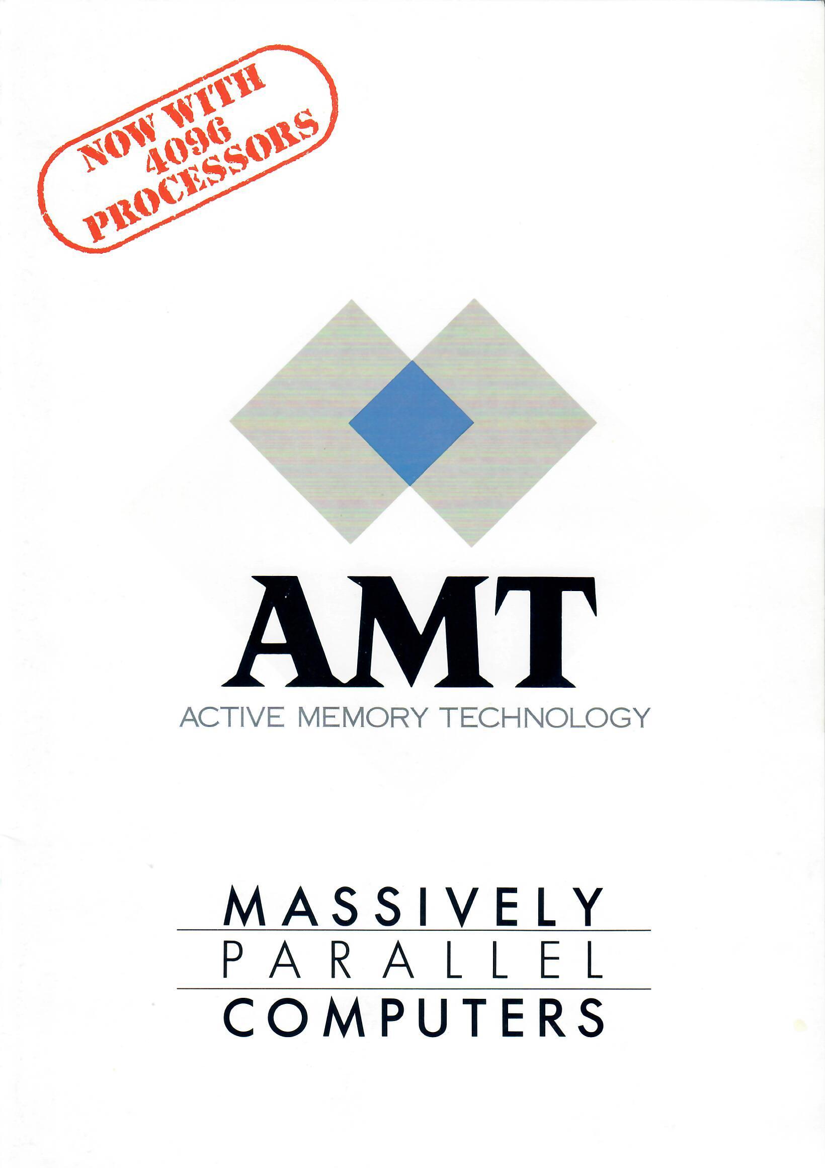 AMT Massively Parallel Computers: DAP510/DAP610 (1)