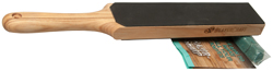 LS1P1:
                    Dual-sided Leather Paddle Strop with P1 Polishing
                    Compound
