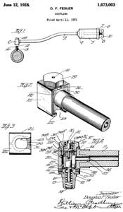 673003 Coupling,
                  Douglas F Fesler, Bassick Mfg, 1928-06-12