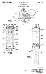 2334211 Gas
                      generator, Charles E Miller, Bendix Aviation Corp,
                      1943-11-16, - for life raft & Gibson Girl