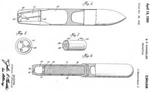 2504648 Projectile, Edward F Chandler, App:
                  1941-10-25