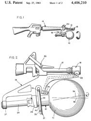 4406210 Jet-propelled missile with single
                  propellant-explosive, Alan C. Baker, John E. Roach,
                  Jr., Brunswick Corp,1983-09-27