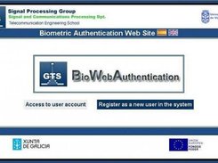 1.- Biometric enrollment web portal Front-End