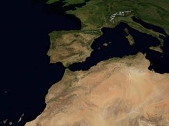 La Terre en texture haute dfinition (800 m par pixel)