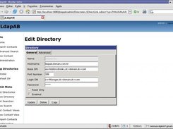 3 - Edit Ldap Directory page