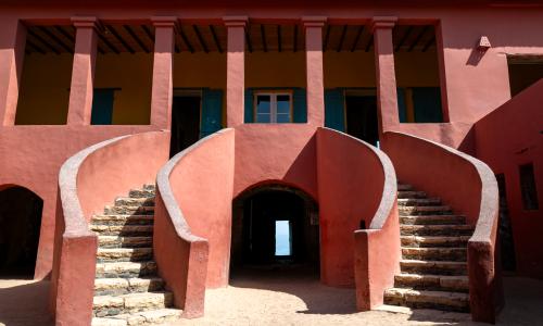 The Maison des Esclave or Slave House is now a museum and UNESCO heritage site.