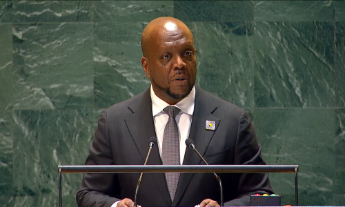 Amb. Martin Kimani, the new Chair of the Permanent Forum of People of African Descent.