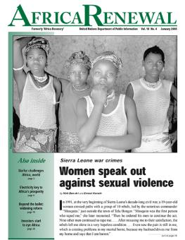 Africa Renewal January 2005