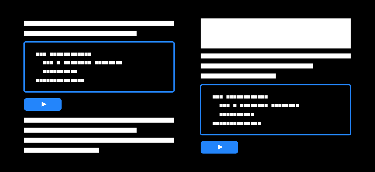 Interactive code examples