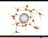 Hydrophobic particle in water
