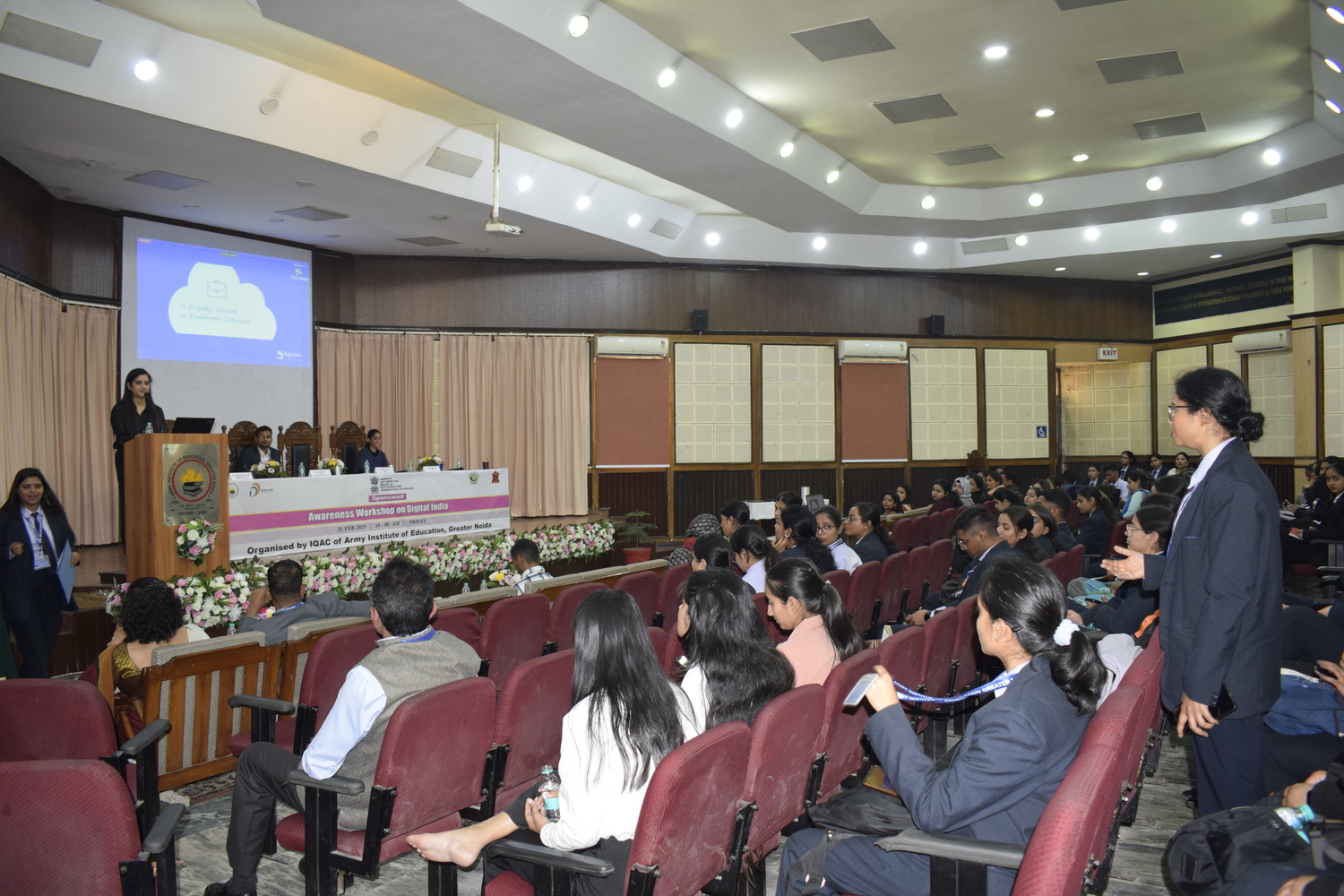 Digital India Awareness University Workshop at Army Institute of Education