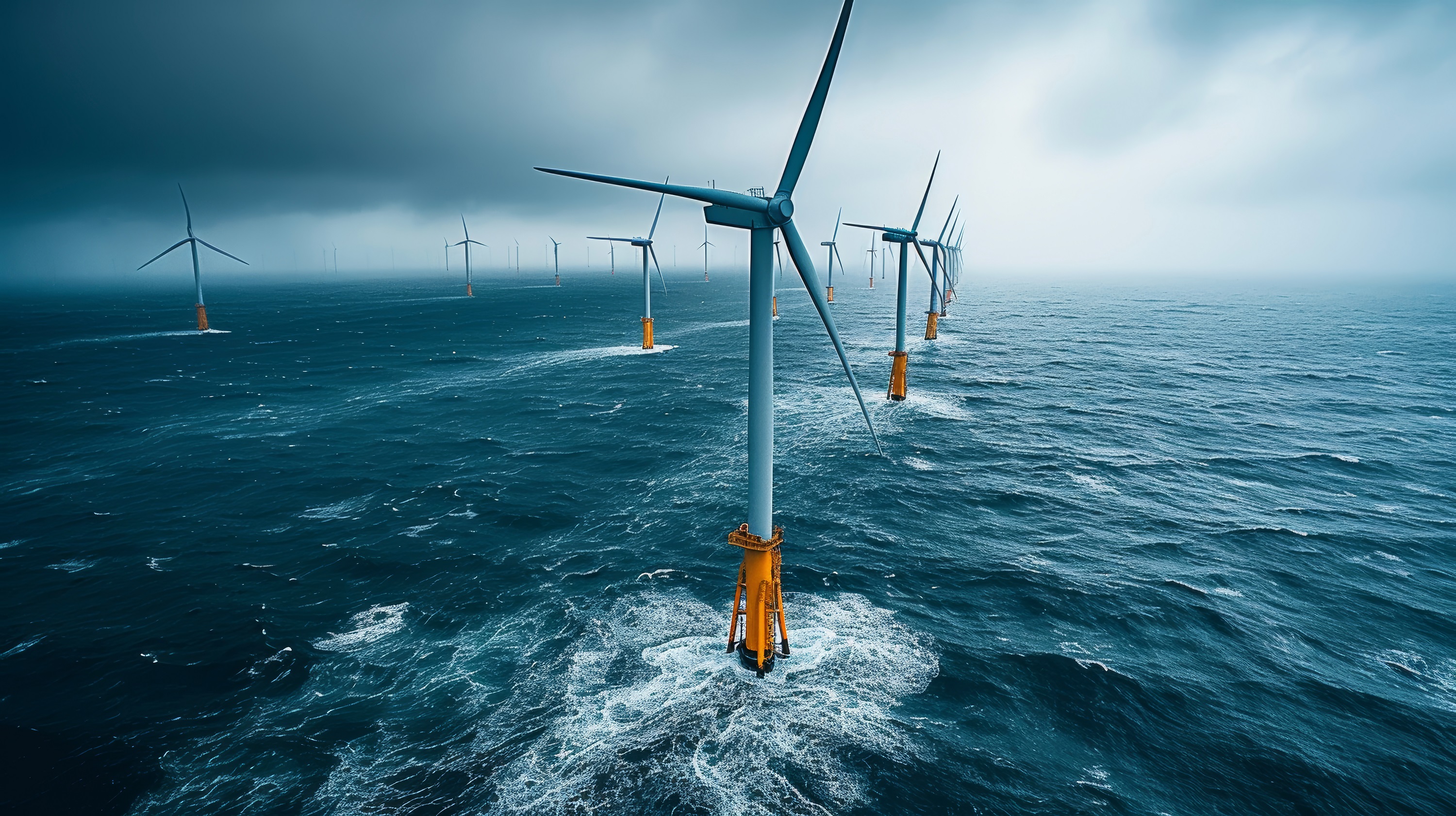 Image of a wind farm