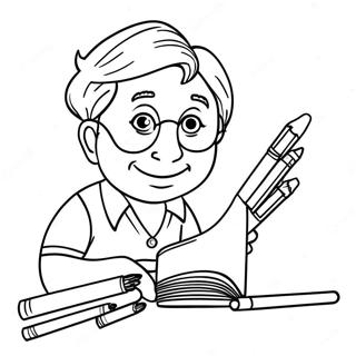 Página Para Colorear De Profesiones 12690-9951