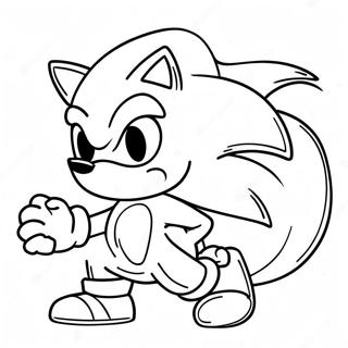 Sonic Silver Coloring Page 18540-14636