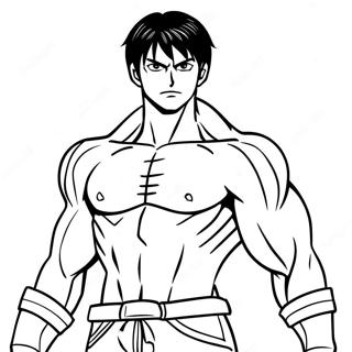 Pagina Da Colorare Di Eren Yeager In Forma Di Titano 23783-18805