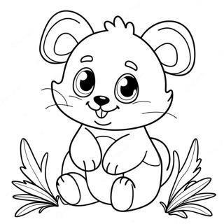 Søde Dyr Farvelægningsside 29844-23586