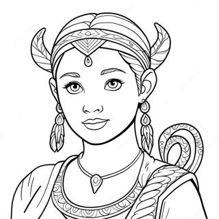 Uma Descendants Målarbild 32503-25690