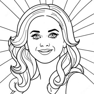 Página Para Colorir Katy Perry 42033-33207