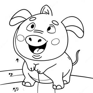 Kolorowanka Pibby Glitch 45143-35683