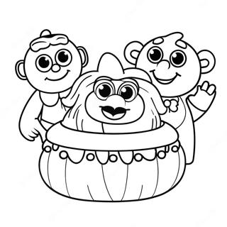 Muppet Babies Fargeleggingsark 4930-3919