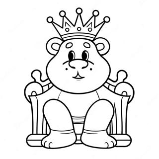King Trollex Coloring Page 57363-45374