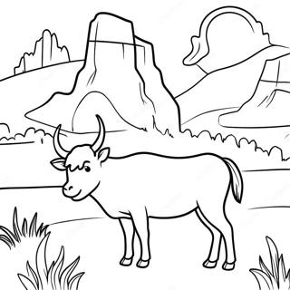 Umriss Des Bundesstaates Wyoming Ausmalbild 69964-55374