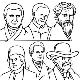 Famous Historical Figures Notability Coloring Page 72245-57185