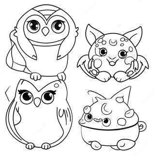 Pagina Da Colorare Magica Delle Incantate 72995-57801