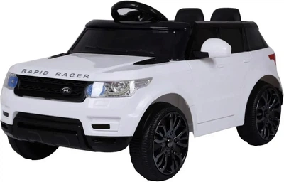 Samochód terenowy elektryczny dla dzieci Start Run SUV + Pilot Biały (5903864905502)