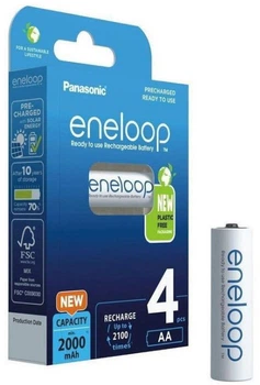 Akumulatorki Panasonic Eneloop AA 2000 4BP mAh NI-MH+case (BK-3MCDEC4BE)
