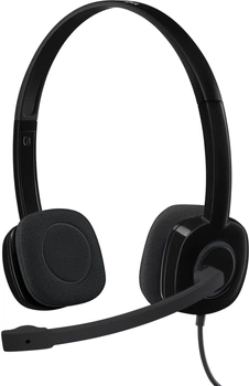 Słuchawki Logitech H151 Czarne (981-000589, 981-000587)